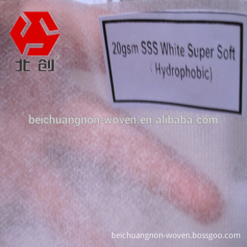 soft nonwoven fabric raw materials for diaper making